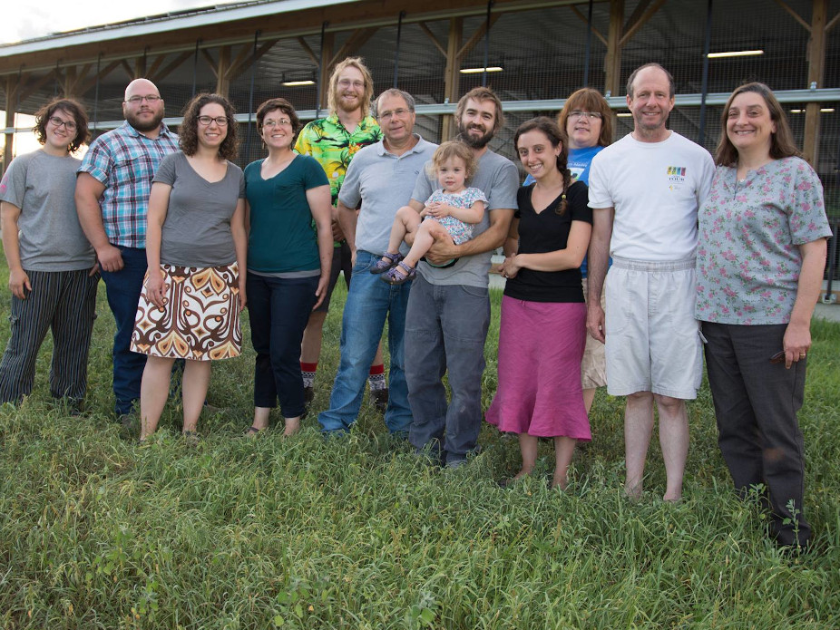 Matt Freund and his family